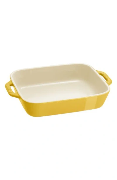 Staub Ceramic Rectangular Baking Dish 2-piece Set