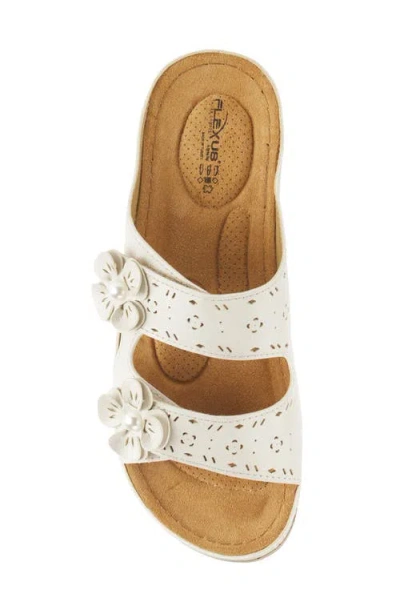 Flexus By Spring Step Pamola Wedge Slide Sandal