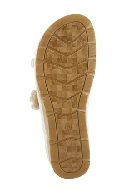 Flexus By Spring Step Pamola Wedge Slide Sandal