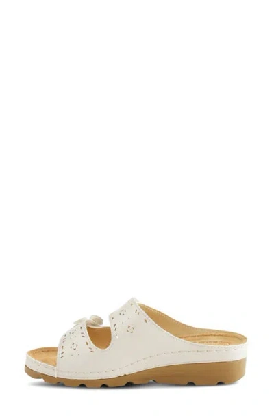 Flexus By Spring Step Pamola Wedge Slide Sandal