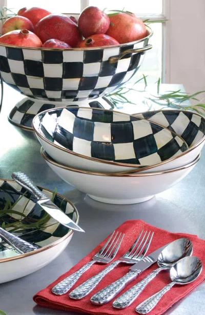 Mackenzie-childs Mackenzie Childs Check 5-piece Flatware Set