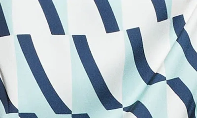 Guess Solona Faux Wrap Minidress In Multi