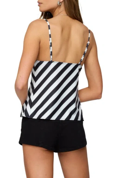 Edikted Nix Stripe Split Front Camisole
