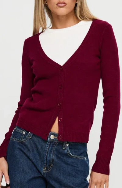 Princess Polly York V-neck Cardigan
