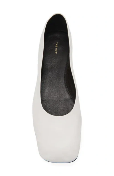 The Row White Sock Slippers In Purple