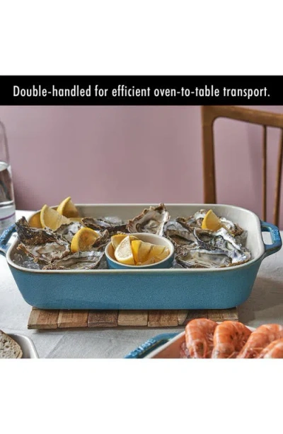 Staub Ceramic Rectangular Baking Dish 2-piece Set