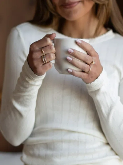 Able Nicki Double Ring In Gray