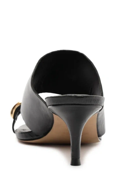 Arezzo Women's Kendall Mid Stiletto Slip-on Sandals In Black