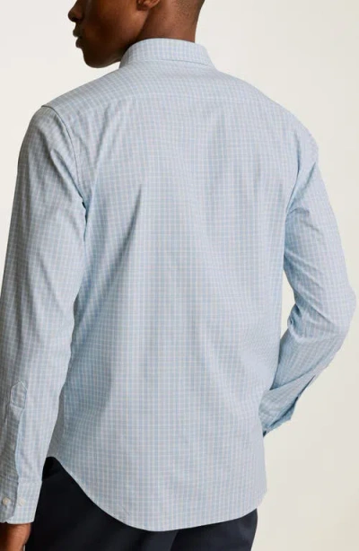 Bonobos Tech Slim Fit Windowpane Check Button-up Shirt