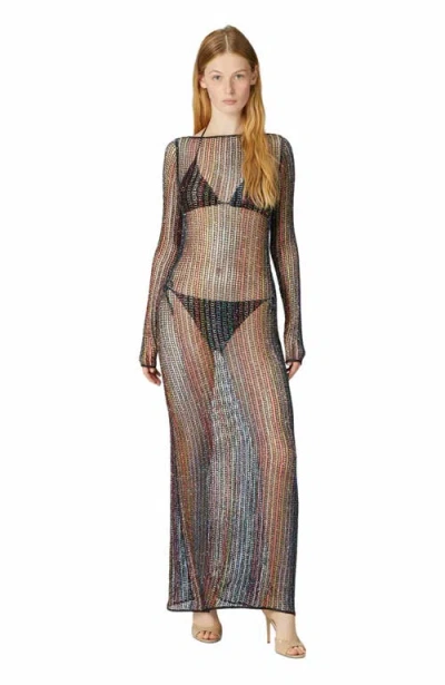 Missoni Long Cover-up In Mesh With Open Back