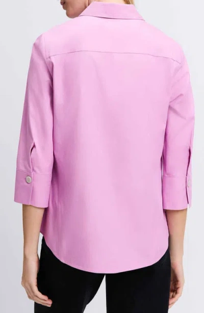 Foxcroft Paige Button-up Blouse