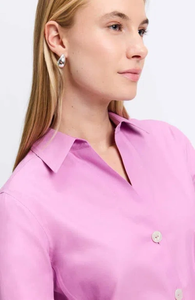 Foxcroft Paige Button-up Blouse