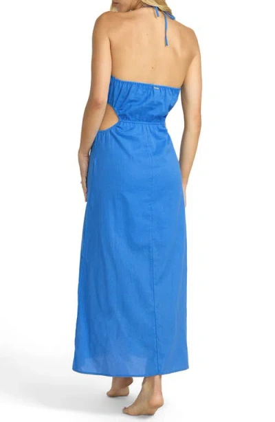 Billabong True Blue Maxi Dress In Blue