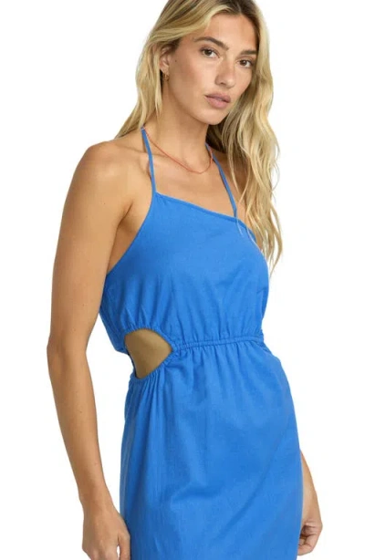 Billabong True Blue Maxi Dress In Blue