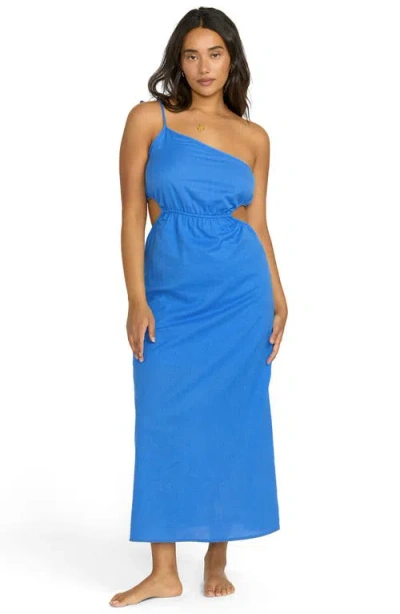 Billabong True Blue Maxi Dress In Blue