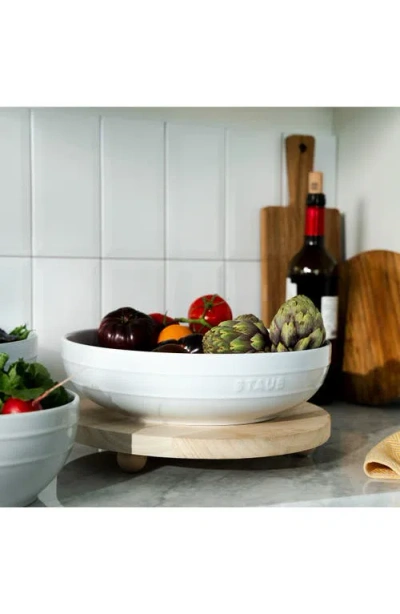 Staub Shallow Serving Bowl