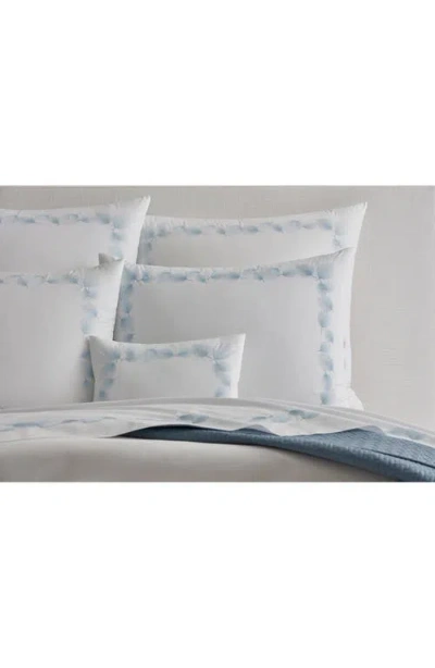 Matouk Feather Embroidered Pillow Sham
