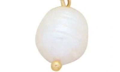 St. Moran Freshwater Pearl Toggle Necklace