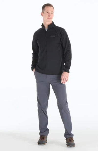 Marmot Men's Leconte Fleece Half-zip Logo Jacket
