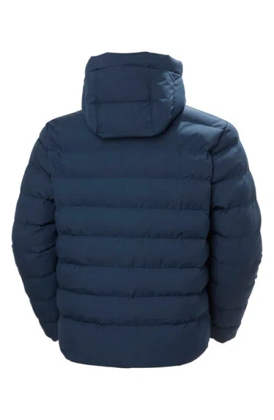 Helly Hansen Alby Water Repellent Puffer Jacket In Blue
