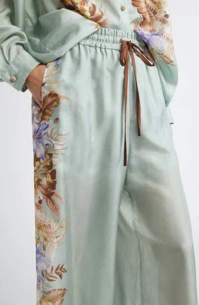 Zimmermann Coco Silk Relaxed Pants