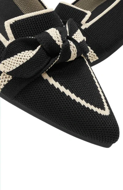 Vivaia Pointed-toe Bow Loafers