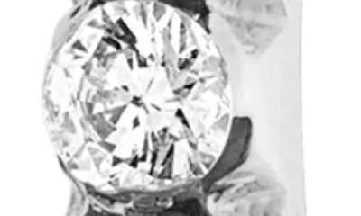 Maria Tash Invisible Set Diamond Single Clicker Hoop Earring