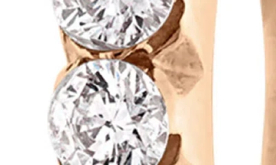 Maria Tash Invisible Set Diamond Single Clicker Hoop Earring