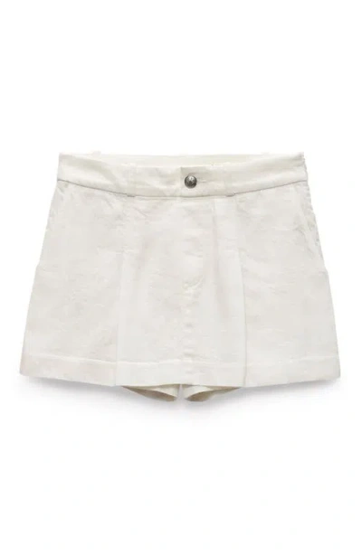 Rag & Bone Esme Pleated Front Cotton Blend Skort