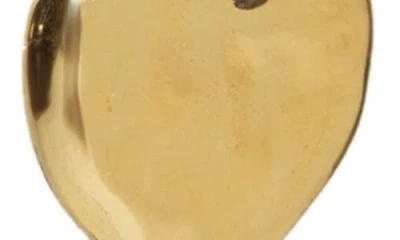 Argento Vivo Sterling Silver Hammered Double Heart Earrings