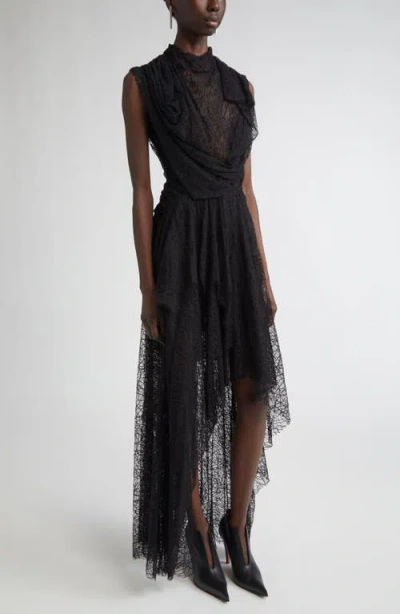 Alexander Mcqueen Mcqueen Cobweb Lace Gown