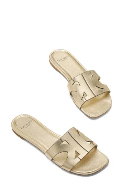 Kate Spade New York Duo Smooth Leather Slide Sandal