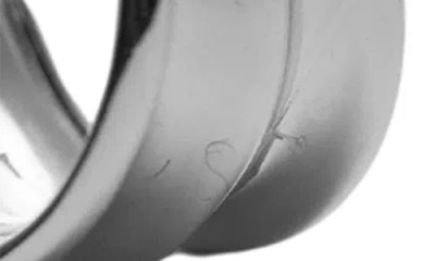 Argento Vivo Sterling Silver Small Double Row Hoop Earrings