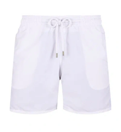 Vilebrequin Solid Swim Trunks In White