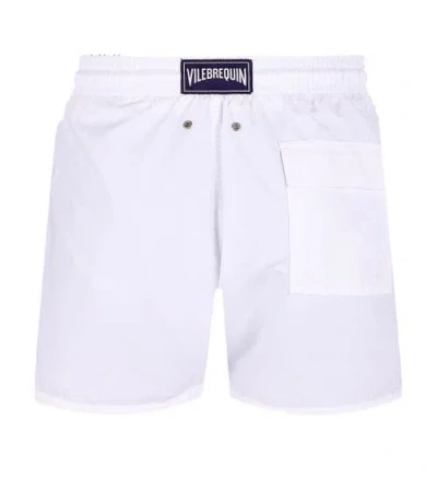 Vilebrequin Solid Swim Trunks In White