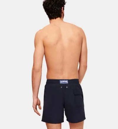 Vilebrequin Solid Swim Trunks In Noir
