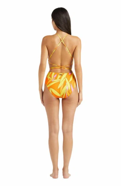 Vilebrequin Madrague Backless One-piece Swimsuit