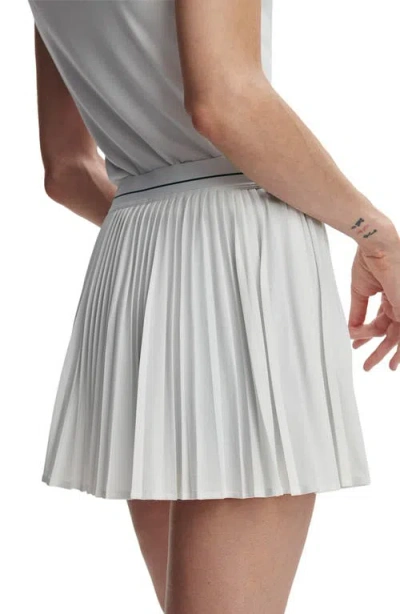 Varley Clemency High Rise 13.5 Stretch-jersey Skort In White