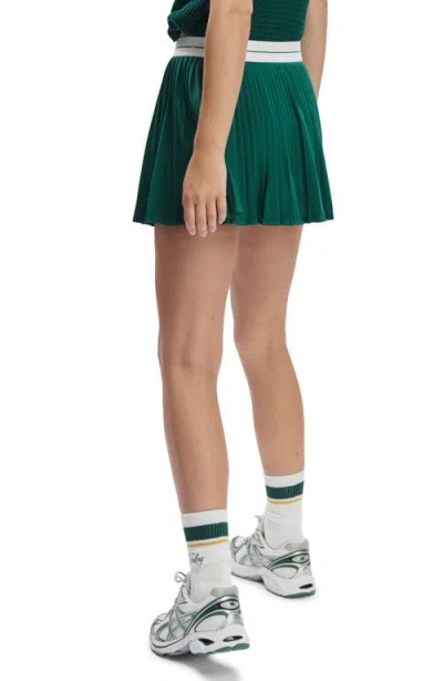 Varley Clemency Pleated Skort In Green