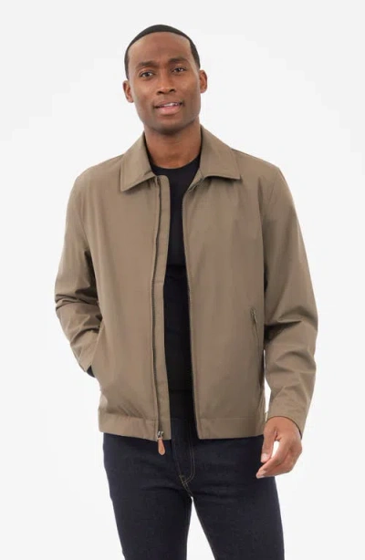 London Fog Men's Hipster Stretch Water-resistant Full-zip Jacket In Multi