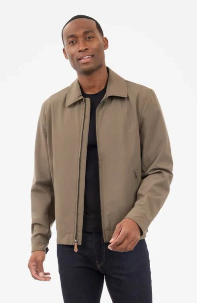 London Fog Men's Hipster Stretch Water-resistant Full-zip Jacket In Multi