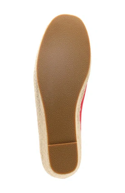 David Tate Stroll Espadrille Flat In Red