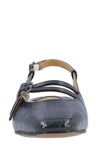 J. Reneé Jovana Lizard Embossed Slingback Pump