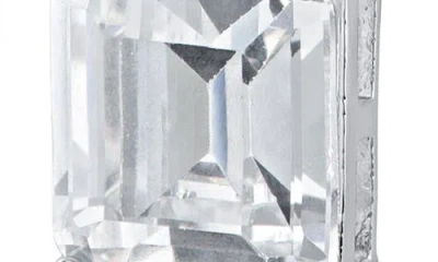 Kenneth Jay Lane Mixed Cut Cubic Zirconia Linear Drop Earrings