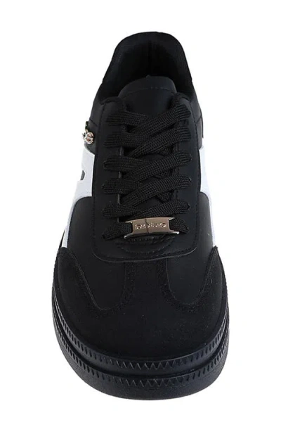 Bebe Low Top Sneaker In Black