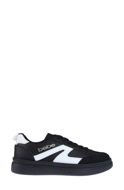 Bebe Low Top Sneaker In Black