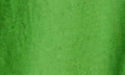 Karen Kane Blouson Sleeve Embroidered Tie-front Top In Green