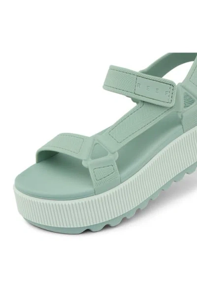 Reef Water Rem Hi Platform Sandal In Green