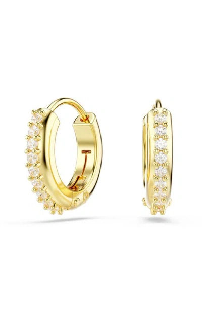 Swarovski Matrix Embellished Hoop Earrings