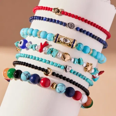 Alex And Ani Moonlight Beach Beach Beaded Bangle Bracelet